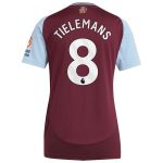 Aston Villa aston villa adidas home shirt 2024-25 – womens with tielemans 8 printing Collection | AVFC Jerseys & Fan Gear