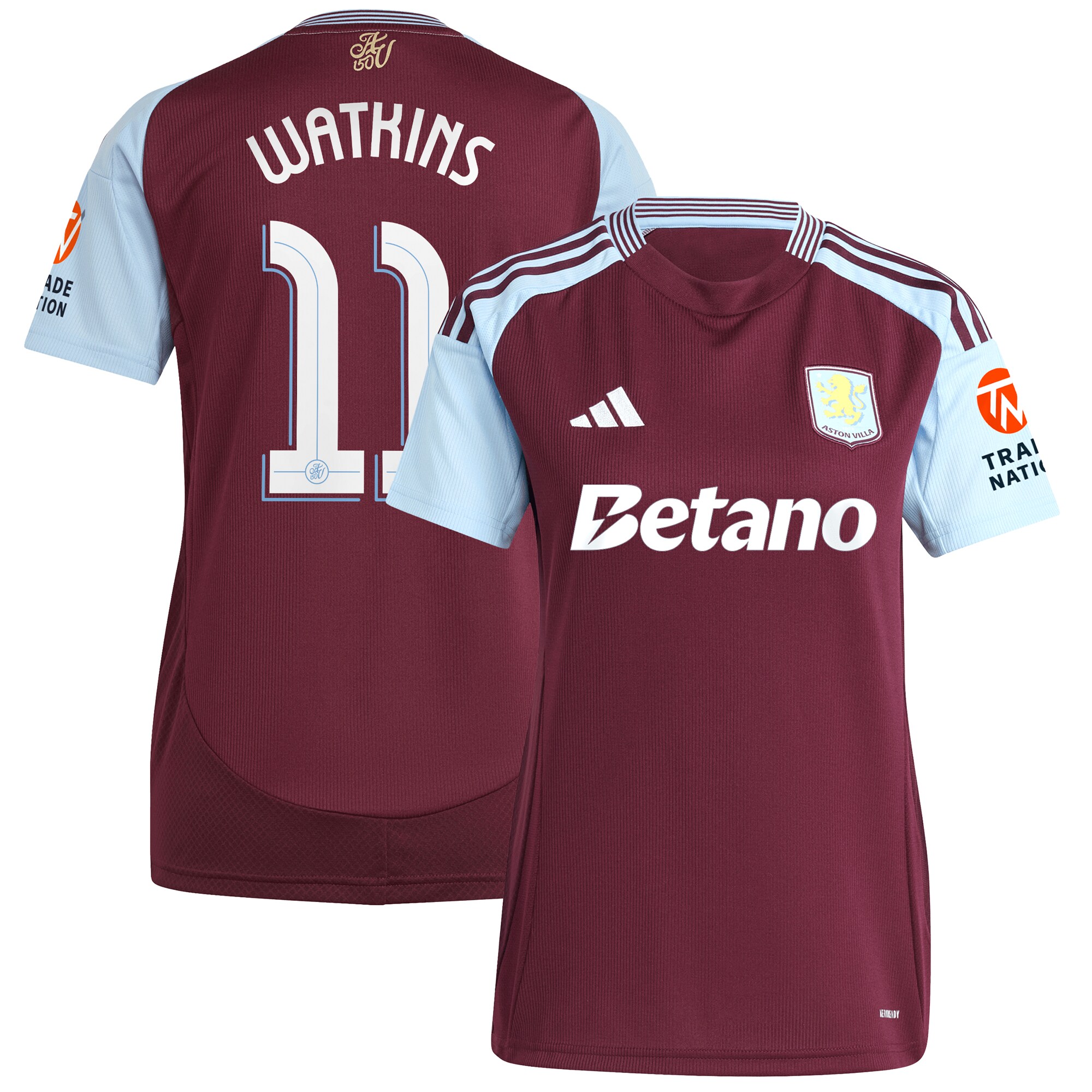 Aston Villa aston villa adidas home shirt 2024-25 – womens with watkins 11 cup printing Collection | AVFC Jerseys & Fan Gear