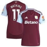 Aston Villa aston villa adidas home shirt 2024-25 – womens with watkins 11 printing Collection | AVFC Jerseys & Fan Gear