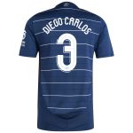 Aston Villa aston villa adidas third authentic shirt 2024-25 with diego carlos 3 cup printing Collection | AVFC Jerseys & Fan Gear