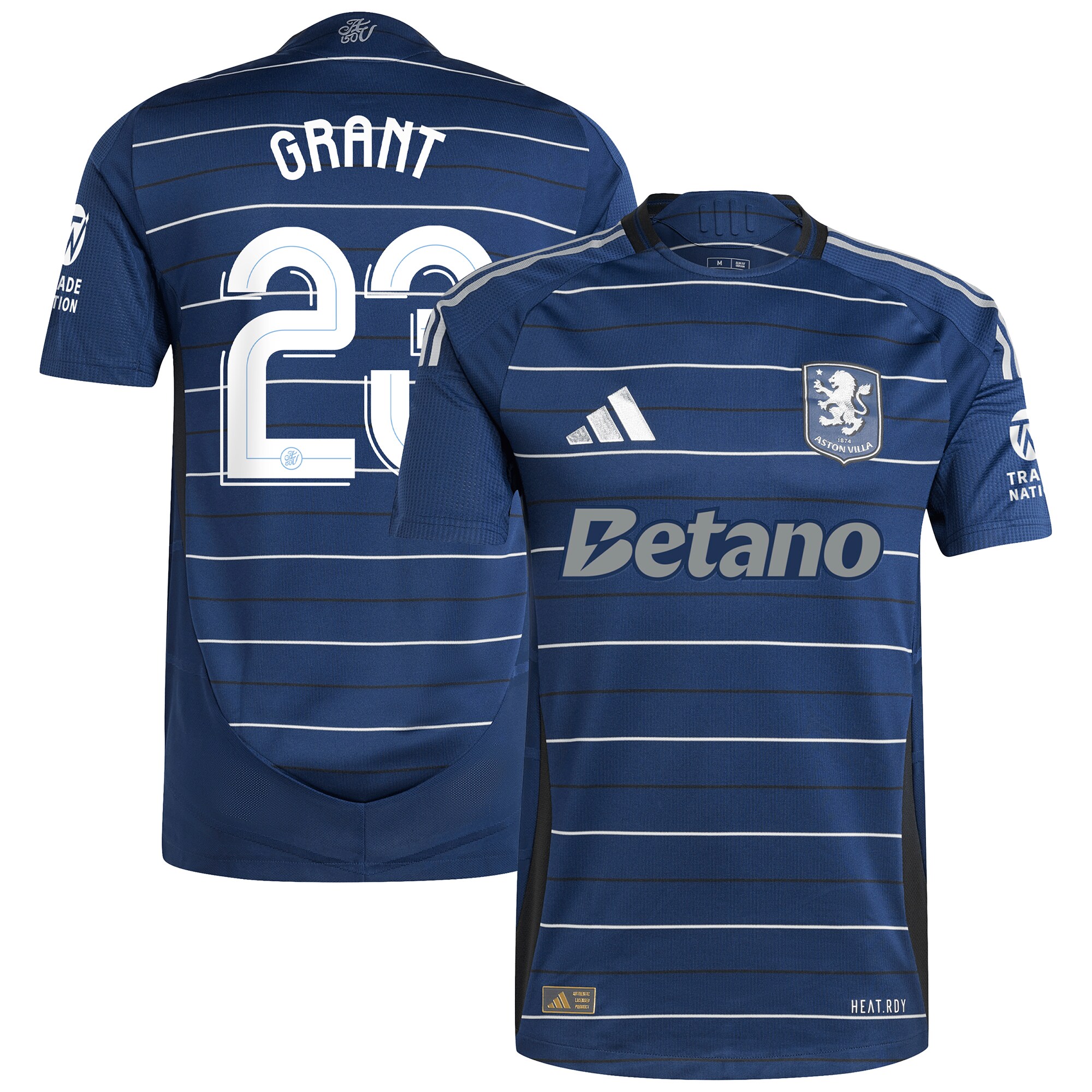 Aston Villa aston villa adidas third authentic shirt 2024-25 with grant 23 cup printing Collection | AVFC Jerseys & Fan Gear