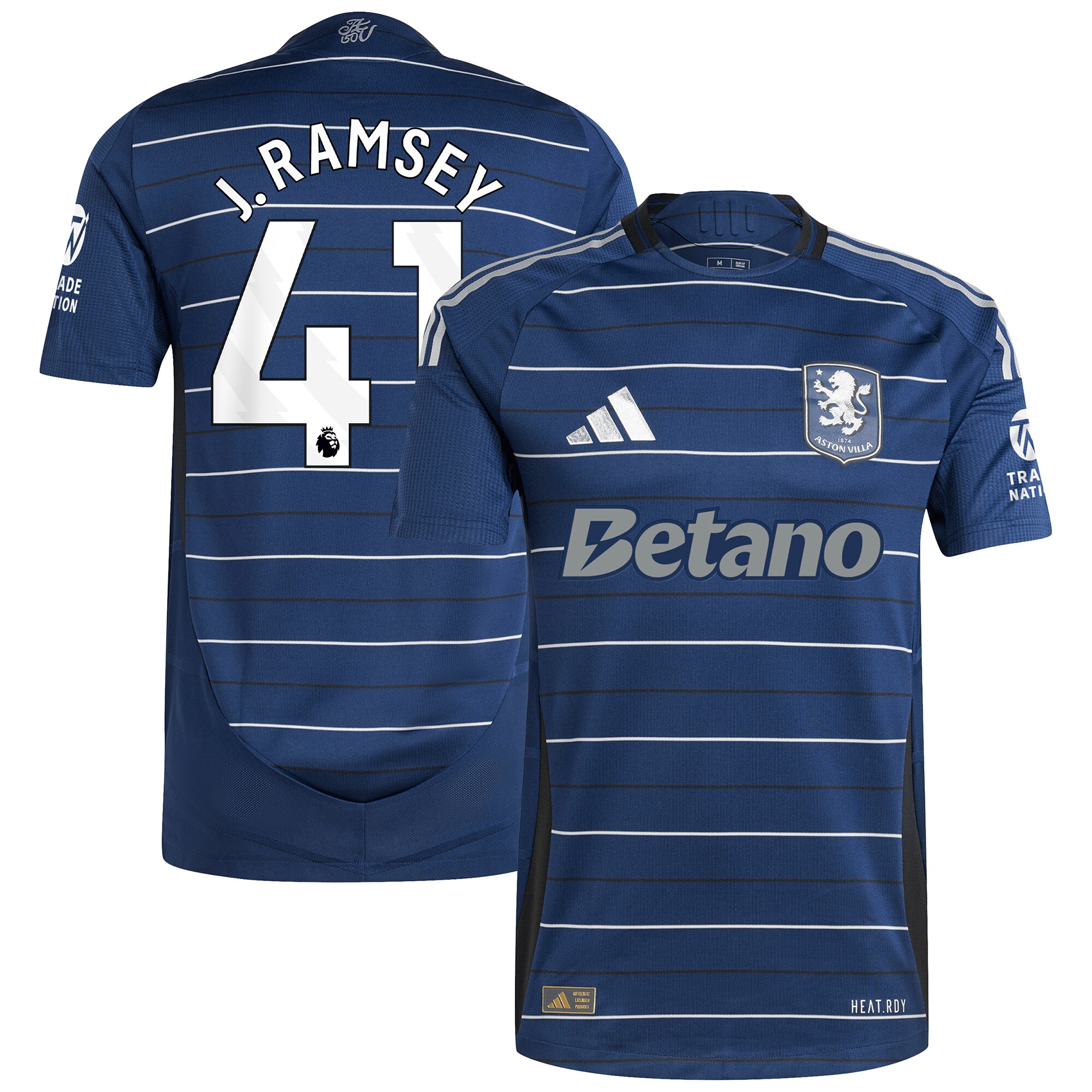 Aston Villa aston villa adidas third authentic shirt 2024-25 with j. ramsey 41 printing Collection | AVFC Jerseys & Fan Gear