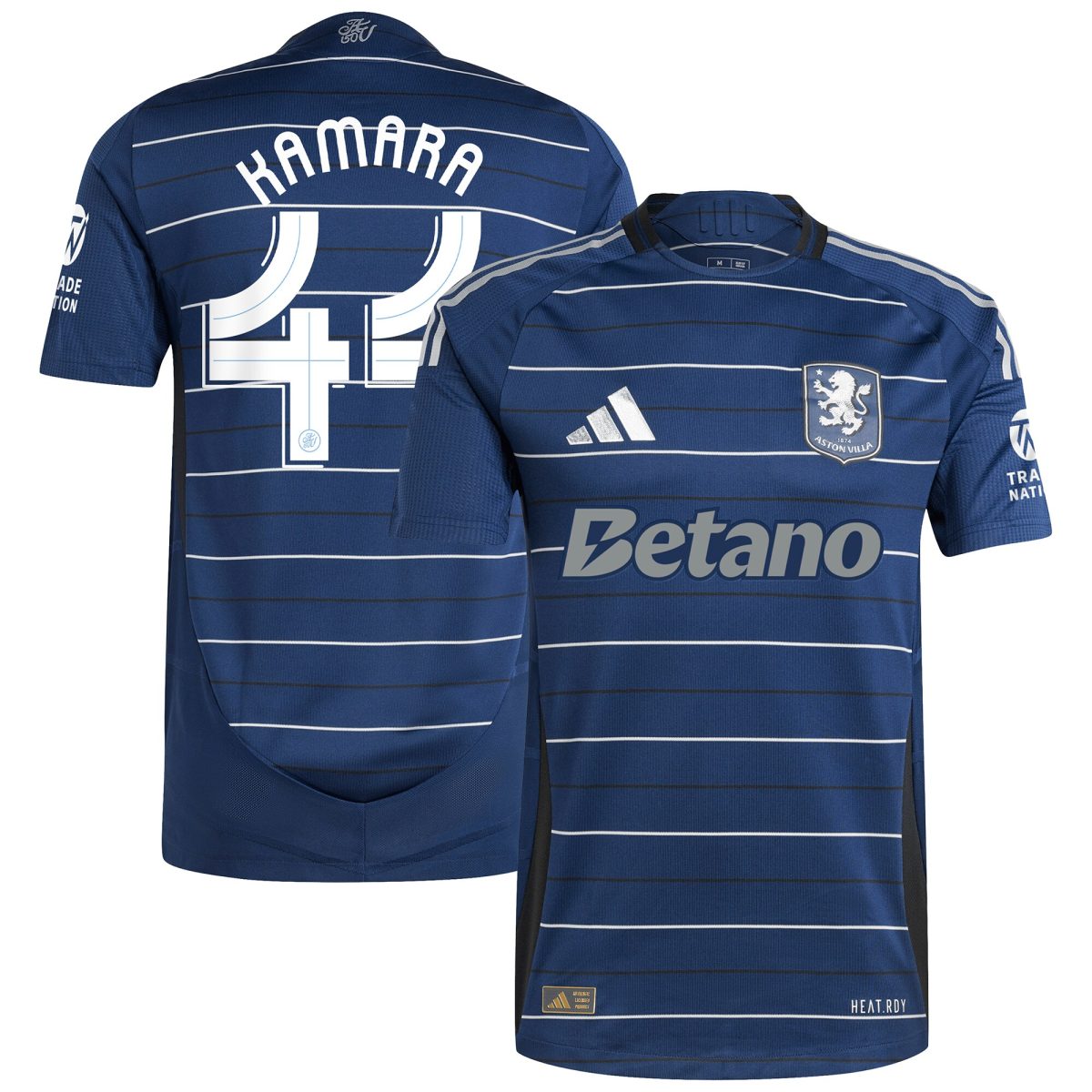 Aston Villa aston villa adidas third authentic shirt 2024-25 with kamara 44 cup printing Collection | AVFC Jerseys & Fan Gear