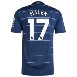 Aston Villa aston villa adidas third authentic shirt 2024-25 with malen 17 printing Collection | AVFC Jerseys & Fan Gear