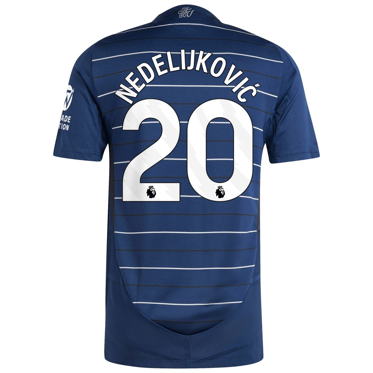 Aston Villa aston villa adidas third authentic shirt 2024-25 with nedeljković 20 printing Collection | AVFC Jerseys & Fan Gear