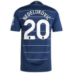 Aston Villa aston villa adidas third authentic shirt 2024-25 with nedeljković 20 printing Collection | AVFC Jerseys & Fan Gear