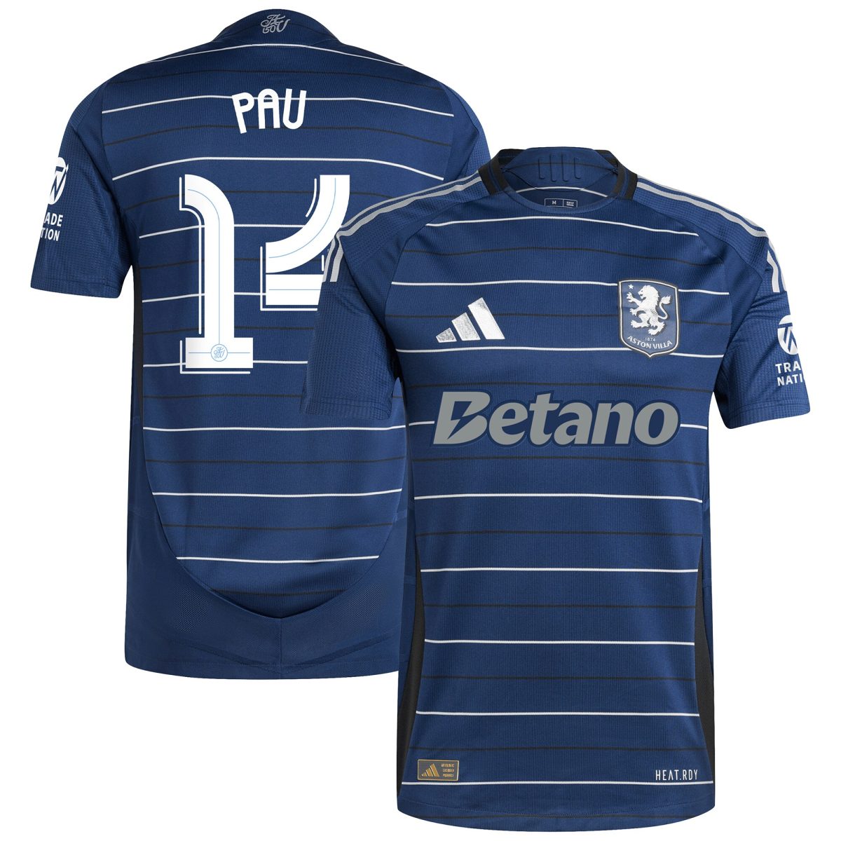 Aston Villa aston villa adidas third authentic shirt 2024-25 with pau 14 cup printing Collection | AVFC Jerseys & Fan Gear