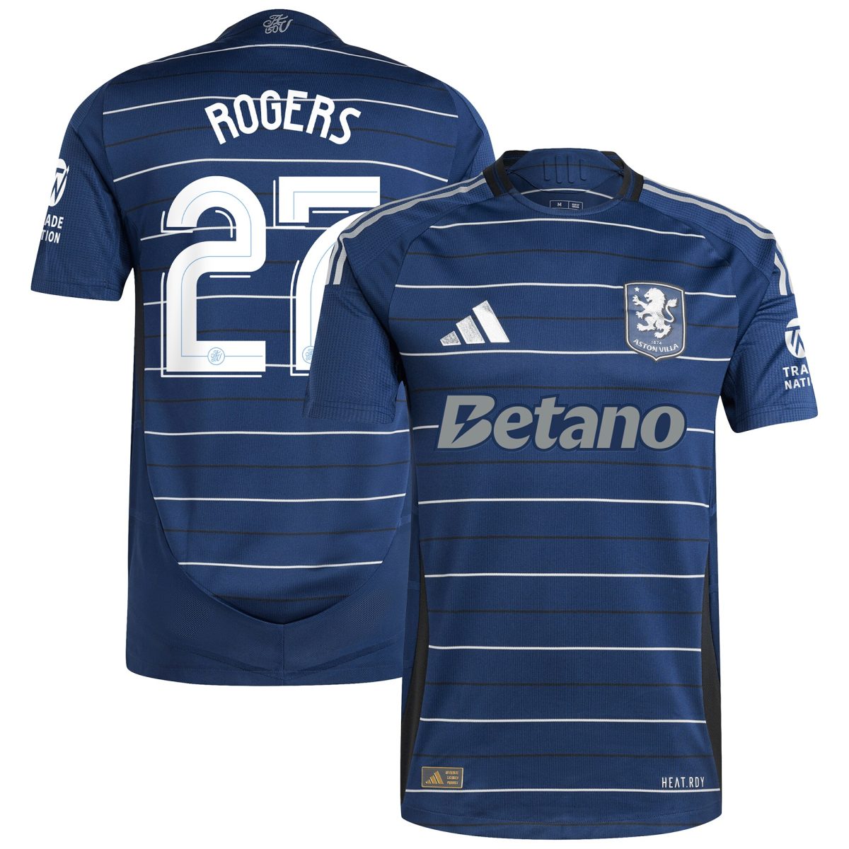 Aston Villa aston villa adidas third authentic shirt 2024-25 with rogers 27 cup printing Collection | AVFC Jerseys & Fan Gear