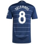 Aston Villa aston villa adidas third authentic shirt 2024-25 with tielemans 8 cup printing Collection | AVFC Jerseys & Fan Gear