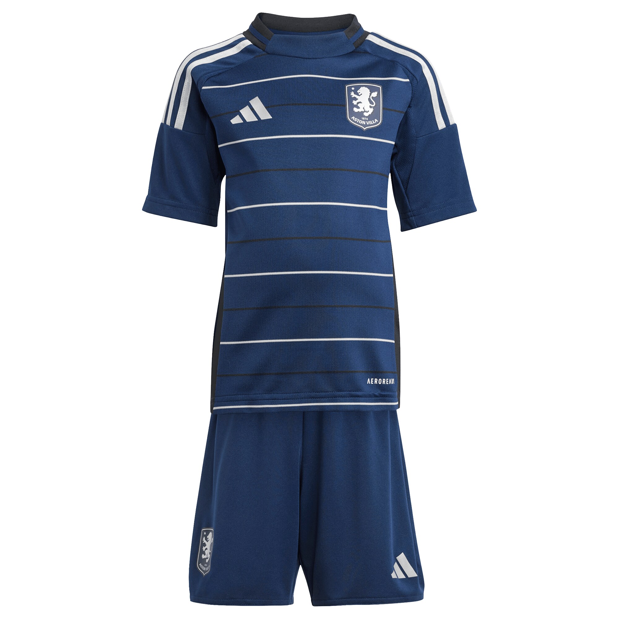 Aston Villa aston villa adidas third mini kit 2024-25 with custom printing Collection | AVFC Jerseys & Fan Gear