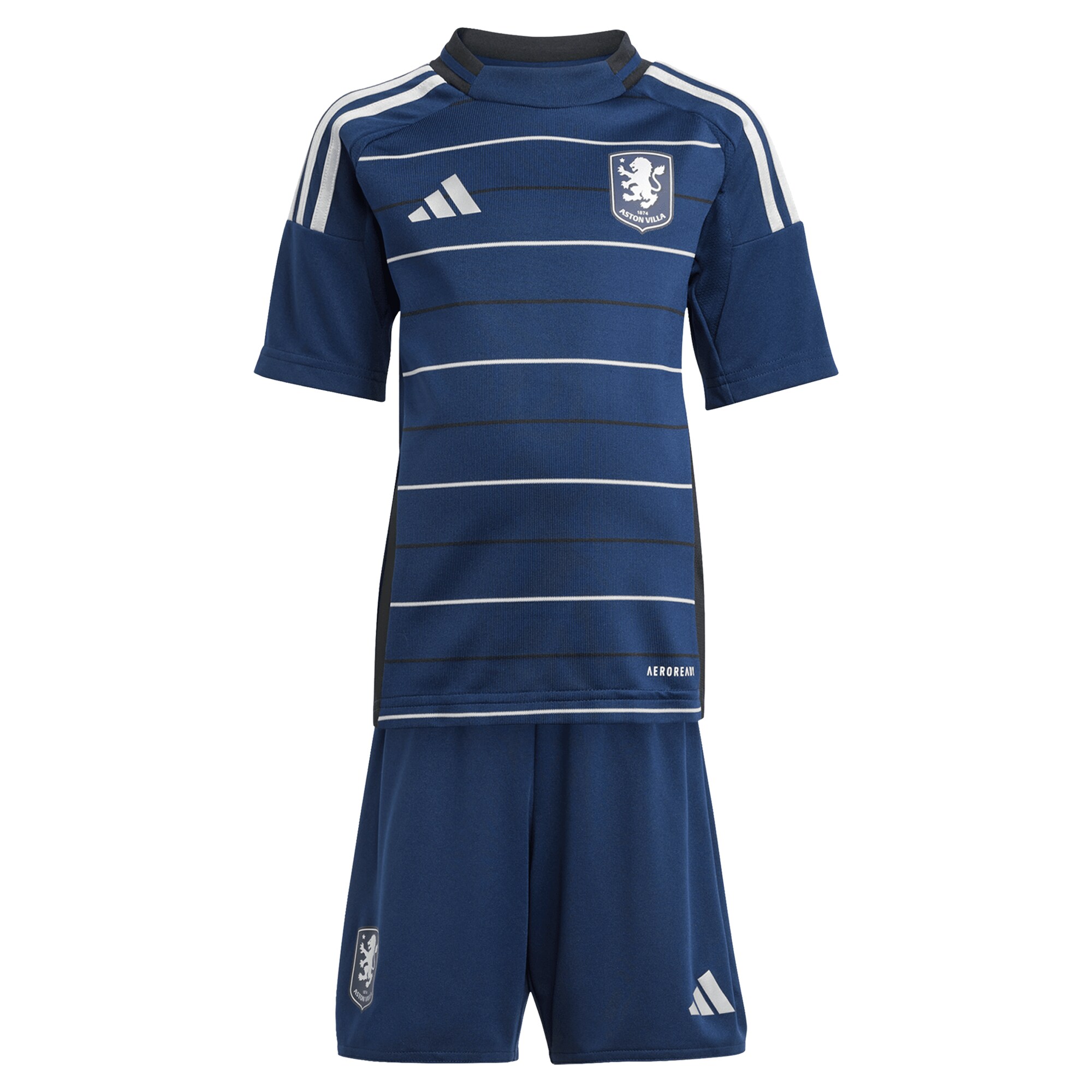Aston Villa aston villa adidas third minikit 2024-25 with a.garcía 16 printing Collection | AVFC Jerseys & Fan Gear