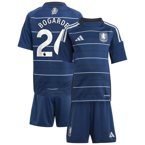 Aston Villa aston villa adidas third minikit 2024-25 with bogarde 26 printing Collection | AVFC Jerseys & Fan Gear