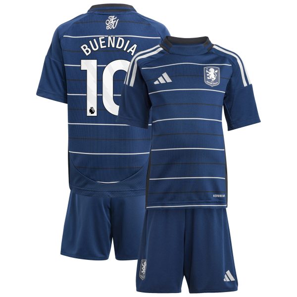 Aston Villa aston villa adidas third minikit 2024-25 with buendia 10 printing Collection | AVFC Jerseys & Fan Gear