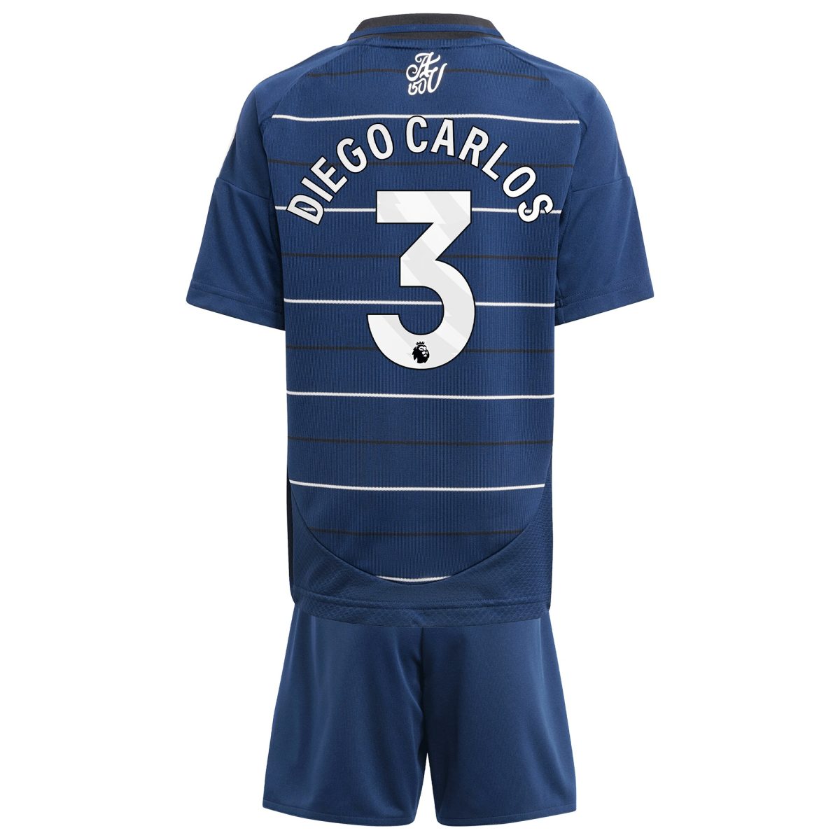 Aston Villa aston villa adidas third minikit 2024-25 with diego carlos 3 printing Collection | AVFC Jerseys & Fan Gear