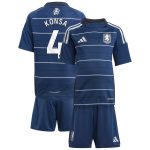 Aston Villa aston villa adidas third minikit 2024-25 with konsa 4 printing Collection | AVFC Jerseys & Fan Gear