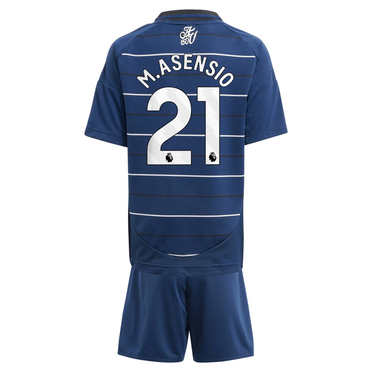 Aston Villa aston villa adidas third minikit 2024-25 with m.asensio 21 printing Collection | AVFC Jerseys & Fan Gear