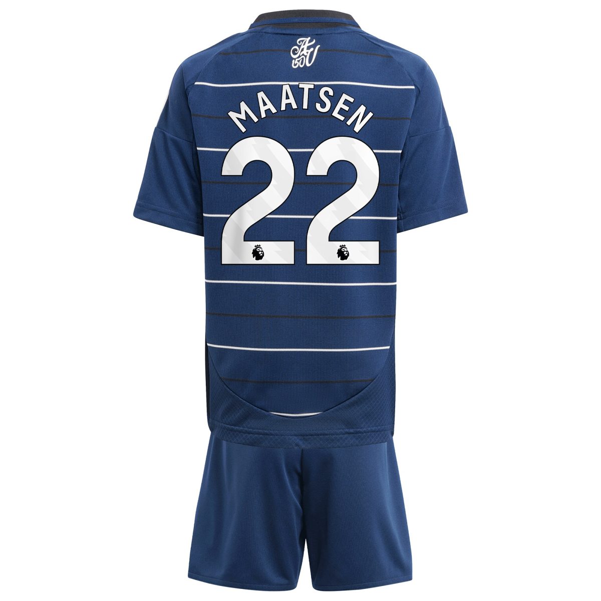 Aston Villa aston villa adidas third minikit 2024-25 with maatsen 22 printing Collection | AVFC Jerseys & Fan Gear