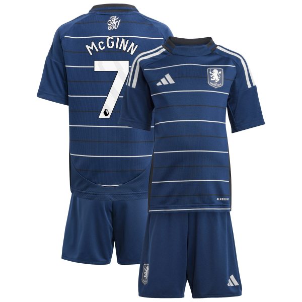Aston Villa aston villa adidas third minikit 2024-25 with mcginn 7 printing Collection | AVFC Jerseys & Fan Gear
