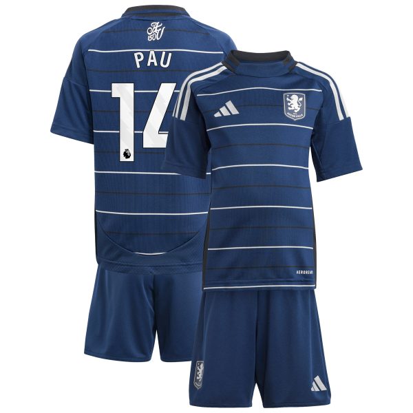 Aston Villa aston villa adidas third minikit 2024-25 with pau 14 printing Collection | AVFC Jerseys & Fan Gear