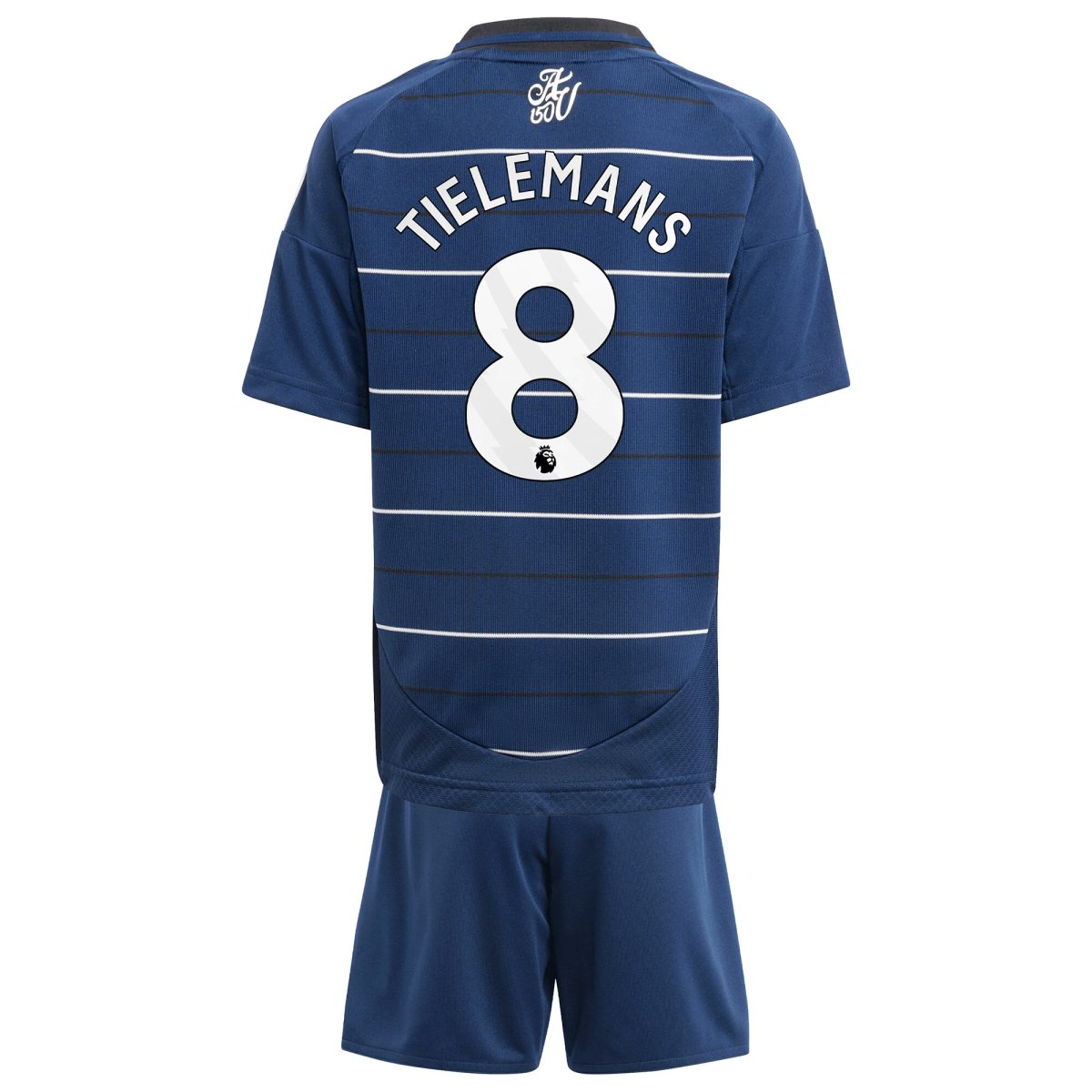Aston Villa aston villa adidas third minikit 2024-25 with tielemans 8 printing Collection | AVFC Jerseys & Fan Gear