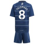 Aston Villa aston villa adidas third minikit 2024-25 with tielemans 8 printing Collection | AVFC Jerseys & Fan Gear