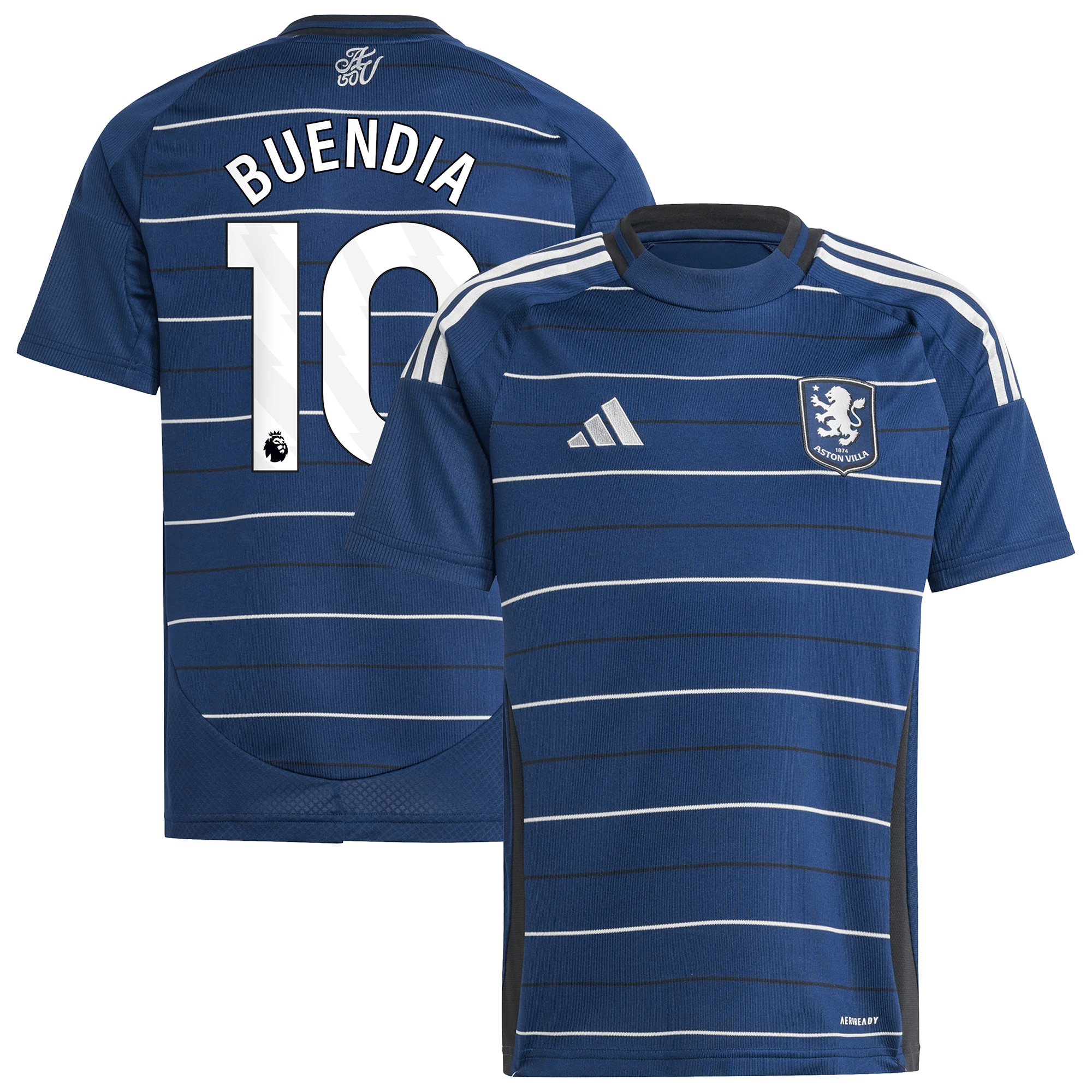 Aston Villa aston villa adidas third shirt 2024-25 – kids with buendia 10 printing Collection | AVFC Jerseys & Fan Gear