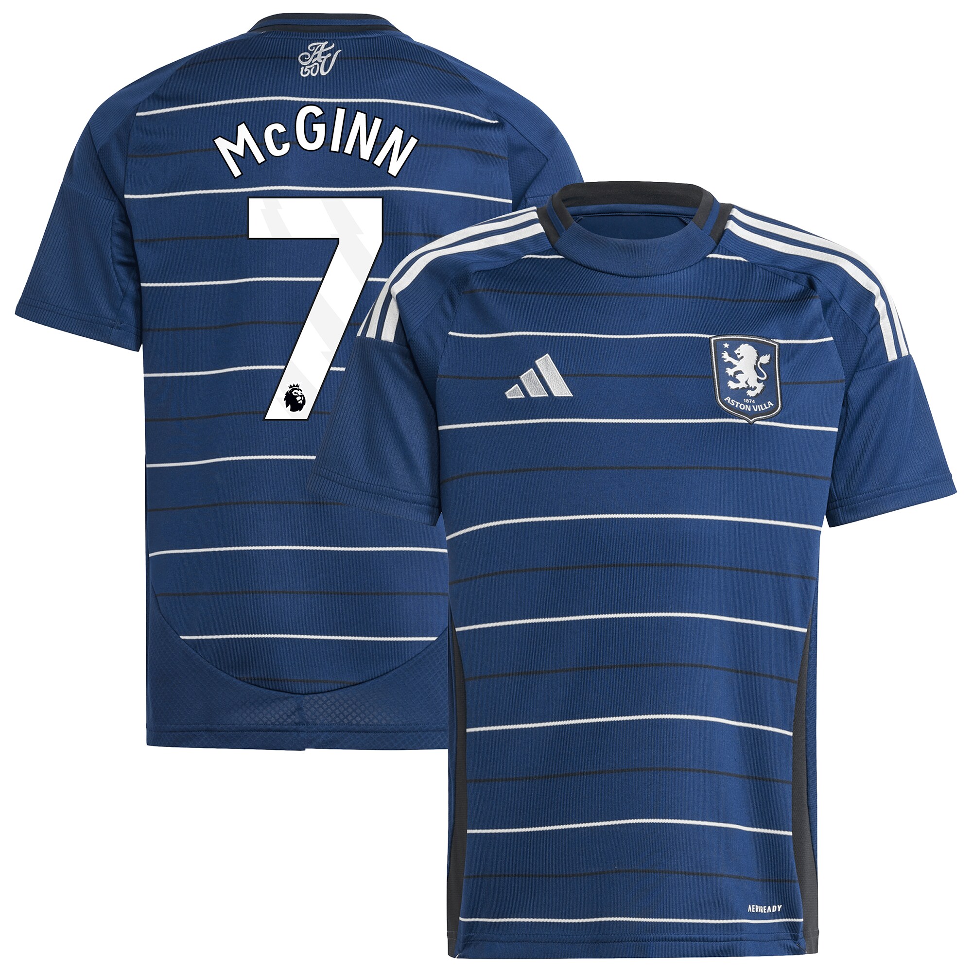 Aston Villa aston villa adidas third shirt 2024-25 – kids with mcginn 7 printing Collection | AVFC Jerseys & Fan Gear