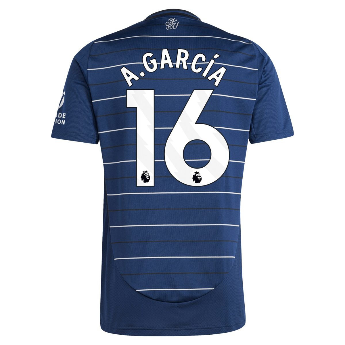 Aston Villa aston villa adidas third shirt 2024-25 with a.garcía 16 printing Collection | AVFC Jerseys & Fan Gear