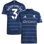 Aston Villa aston villa adidas third shirt 2024-25 with diego carlos 3 printing Collection | AVFC Jerseys & Fan Gear