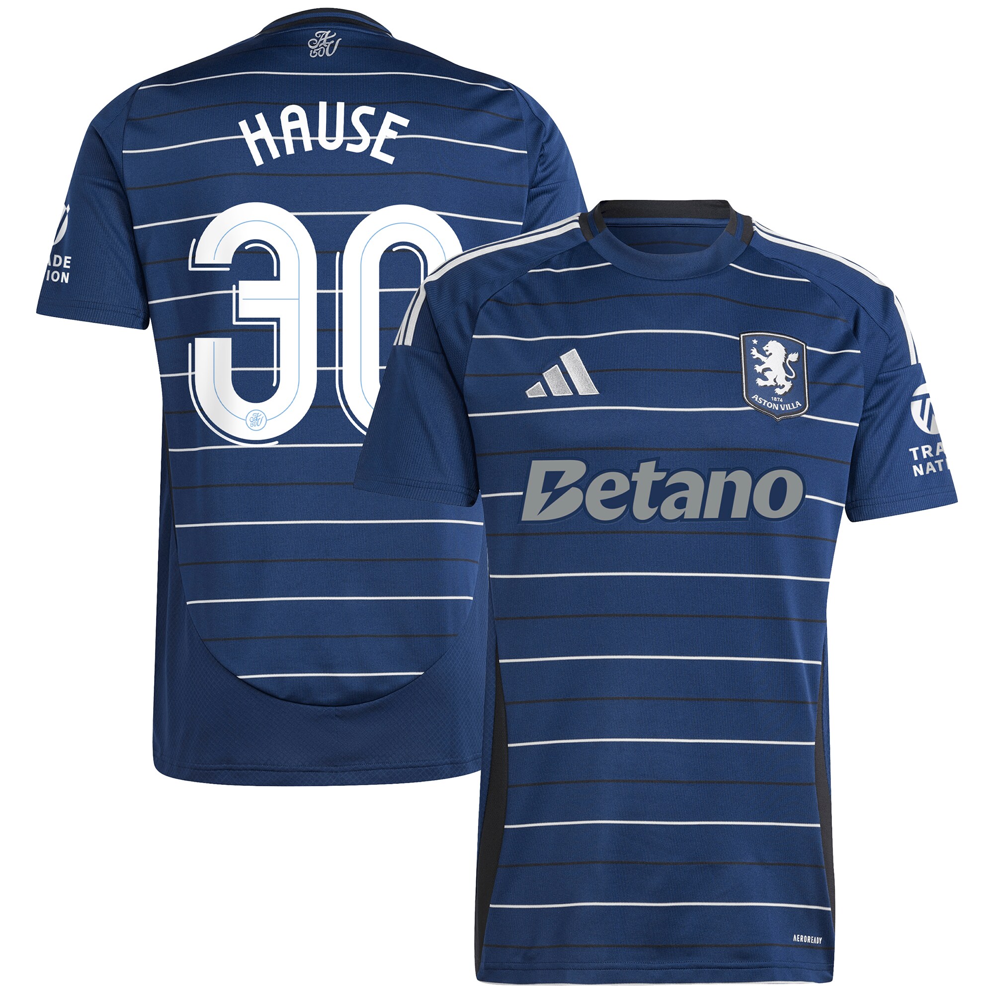 Aston Villa aston villa adidas third shirt 2024-25 with hause 30 cup printing Collection | AVFC Jerseys & Fan Gear