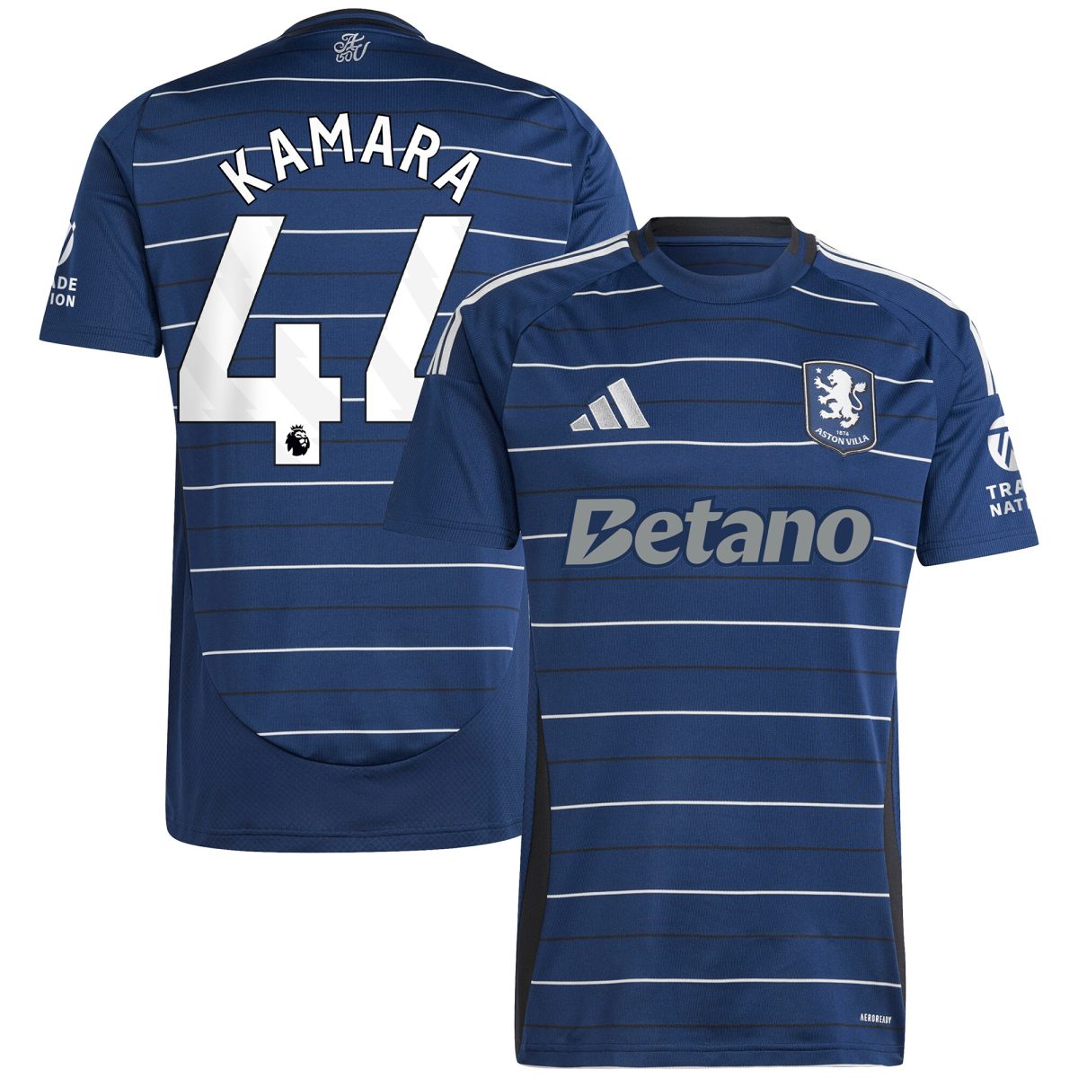 Aston Villa aston villa adidas third shirt 2024-25 with kamara 44 printing Collection | AVFC Jerseys & Fan Gear