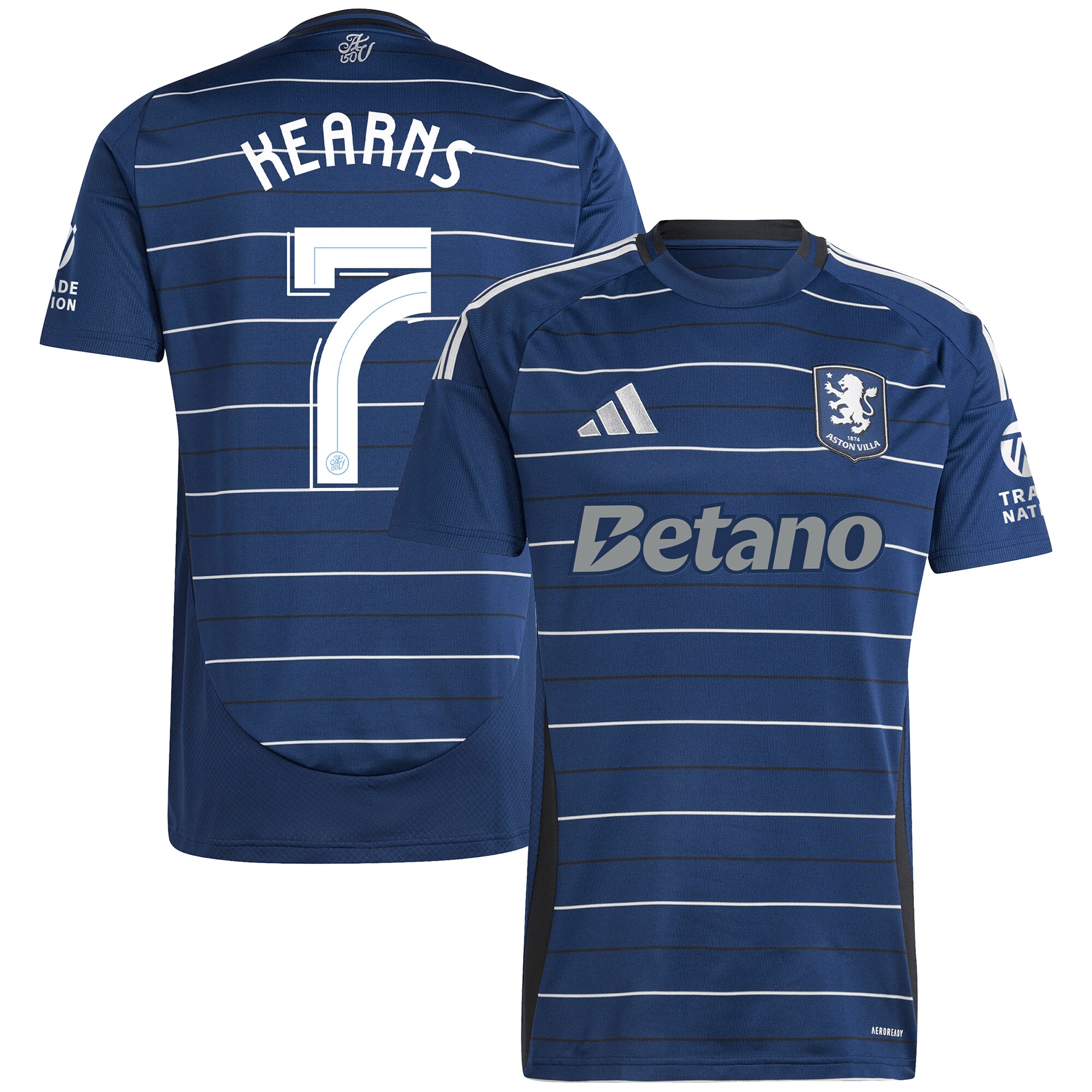 Aston Villa aston villa adidas third shirt 2024-25 with kearns 7 cup printing Collection | AVFC Jerseys & Fan Gear