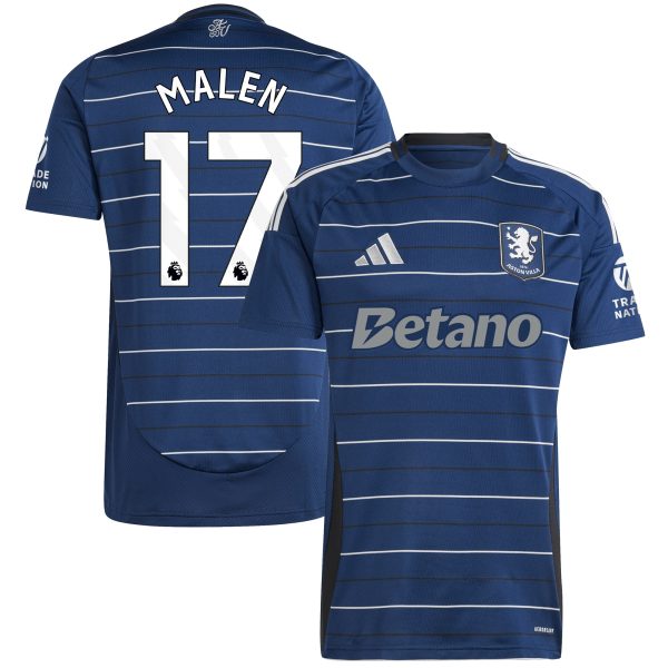 Aston Villa aston villa adidas third shirt 2024-25 with malen 17 printing Collection | AVFC Jerseys & Fan Gear