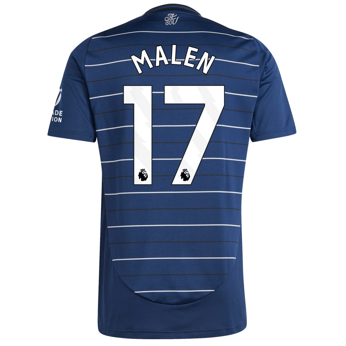 Aston Villa aston villa adidas third shirt 2024-25 with malen 17 printing Collection | AVFC Jerseys & Fan Gear
