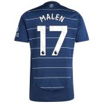 Aston Villa aston villa adidas third shirt 2024-25 with malen 17 printing Collection | AVFC Jerseys & Fan Gear