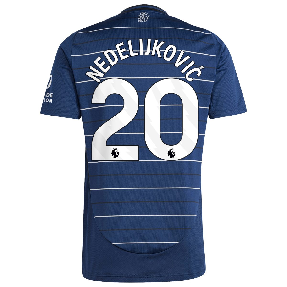 Aston Villa aston villa adidas third shirt 2024-25 with nedeljković 20 printing Collection | AVFC Jerseys & Fan Gear