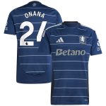 Aston Villa aston villa adidas third shirt 2024-25 with onana 24 printing Collection | AVFC Jerseys & Fan Gear