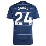 Aston Villa aston villa adidas third shirt 2024-25 with onana 24 printing Collection | AVFC Jerseys & Fan Gear