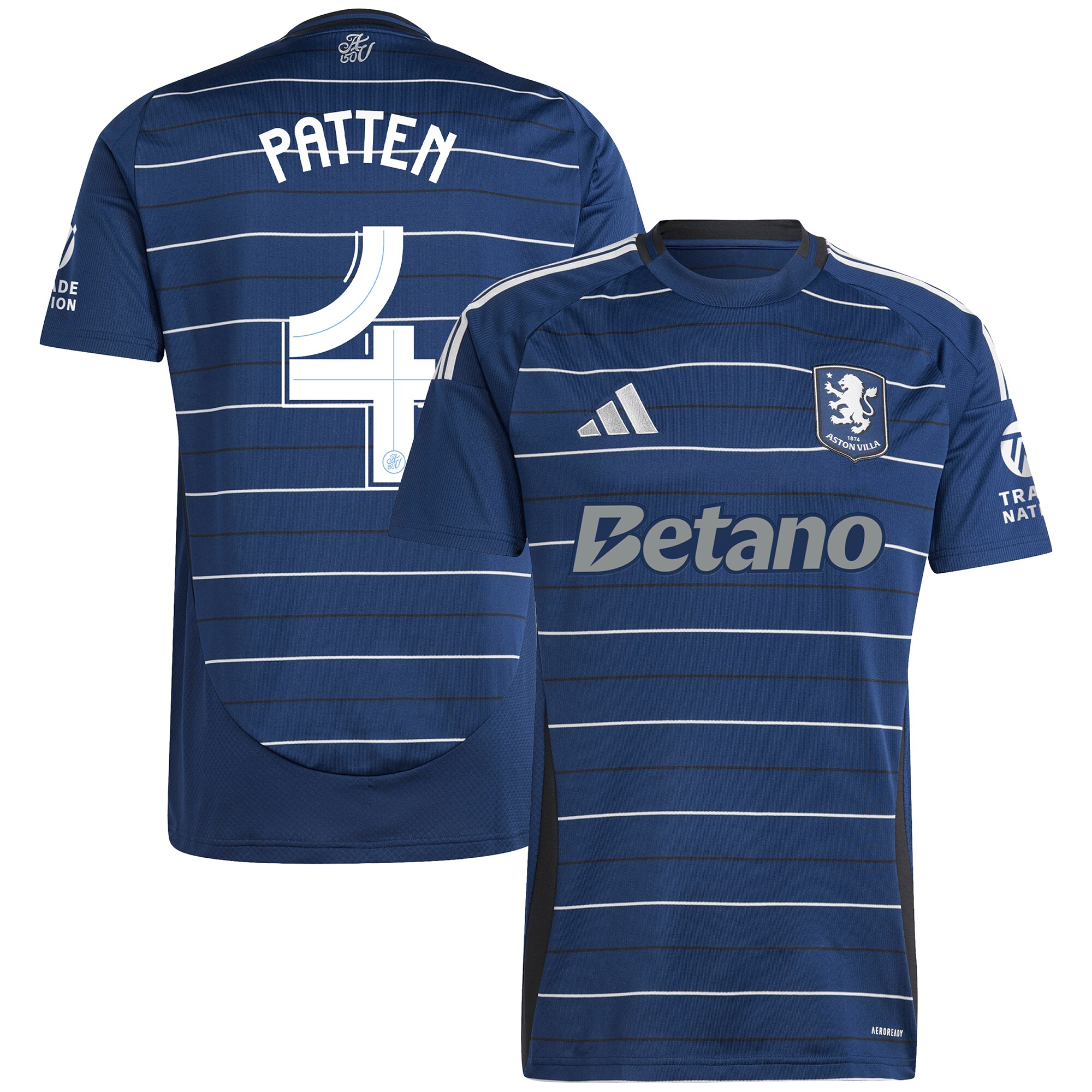 Aston Villa aston villa adidas third shirt 2024-25 with patten 4 cup printing Collection | AVFC Jerseys & Fan Gear