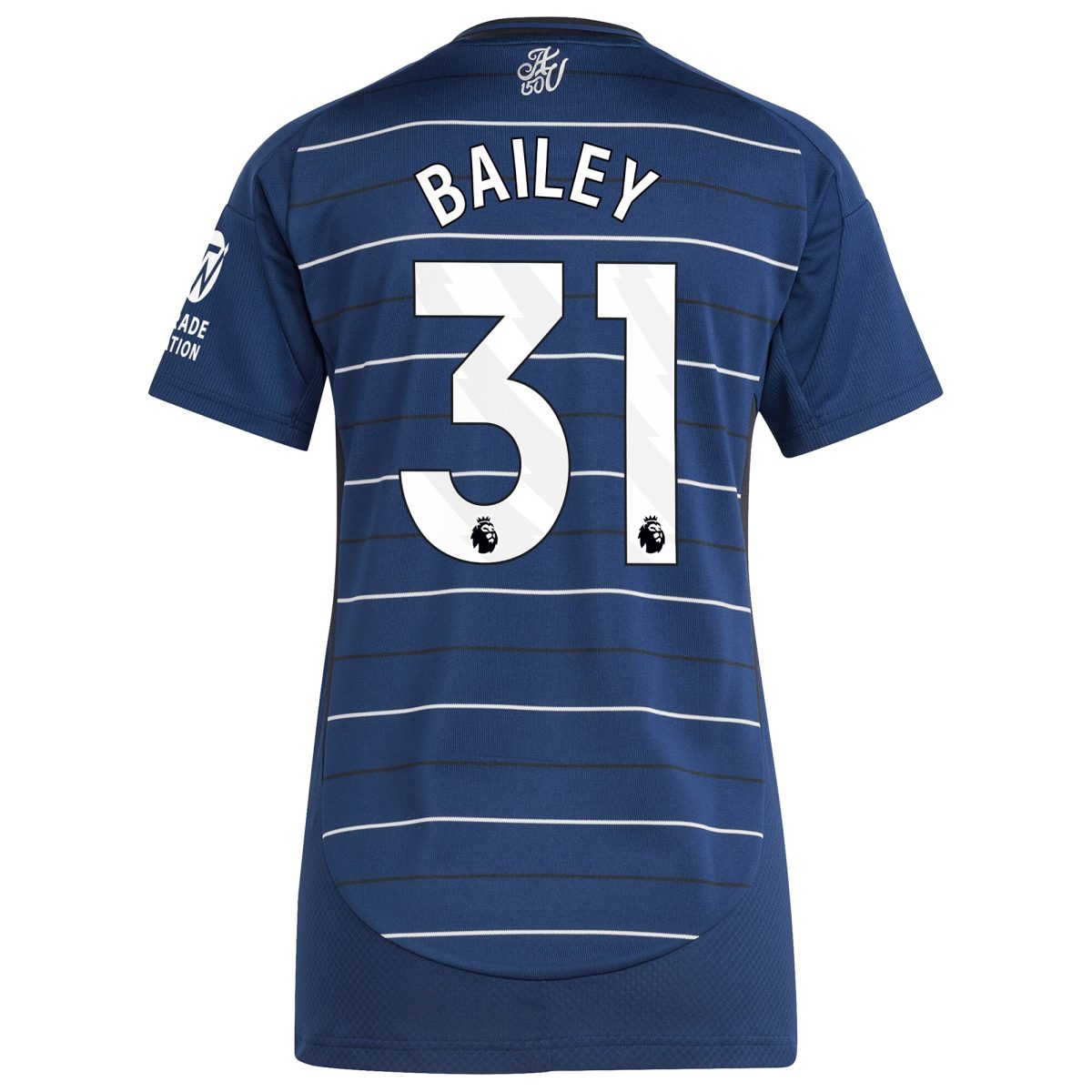 Aston Villa aston villa adidas third shirt 2024-25 – womens with bailey 31 printing Collection | AVFC Jerseys & Fan Gear