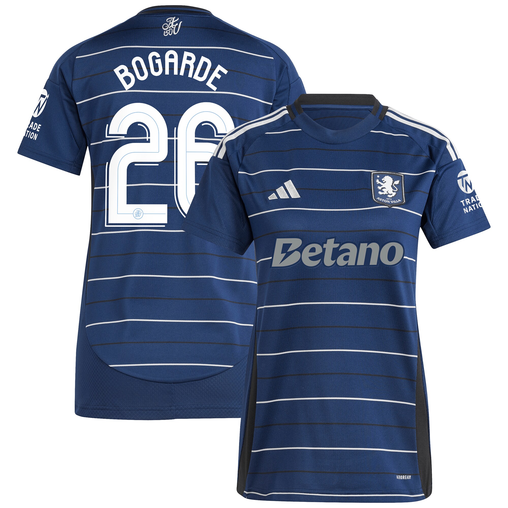 Aston Villa aston villa adidas third shirt 2024-25 – womens with bogarde 26 cup printing Collection | AVFC Jerseys & Fan Gear