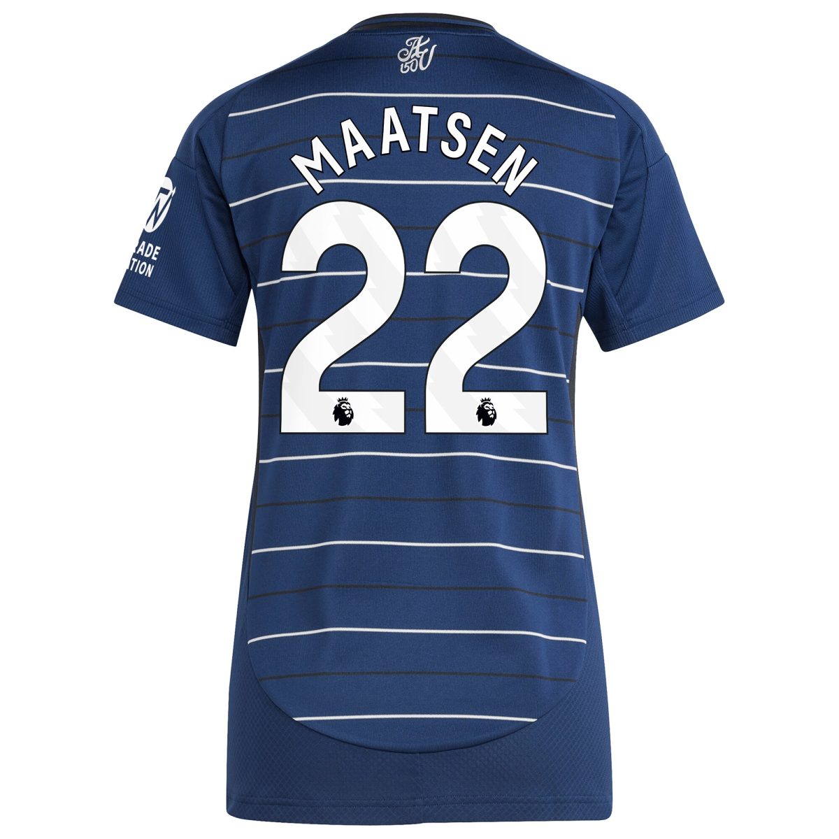 Aston Villa aston villa adidas third shirt 2024-25 – womens with maatsen 22 printing Collection | AVFC Jerseys & Fan Gear