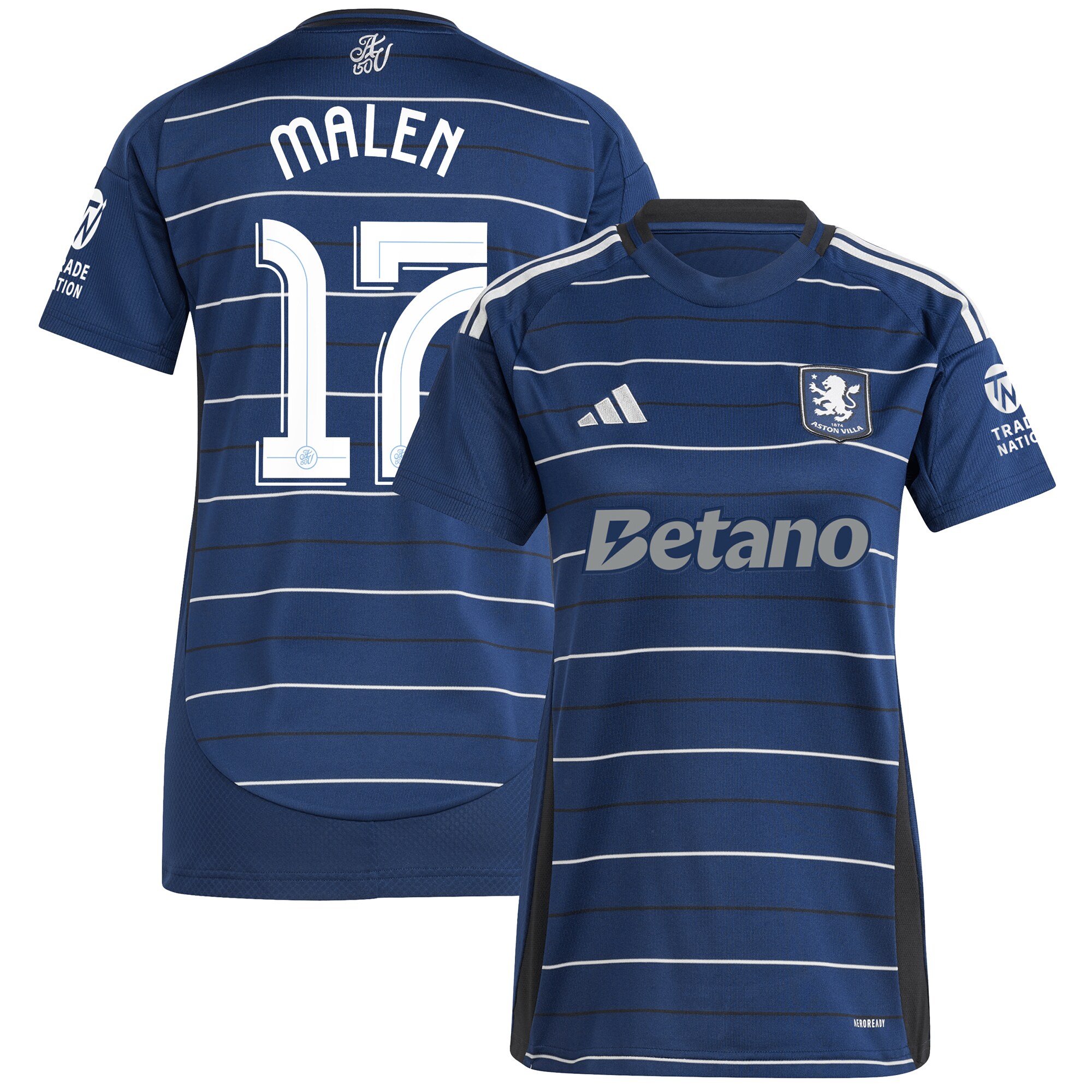 Aston Villa aston villa adidas third shirt 2024-25 – womens with malen 17 cup printing Collection | AVFC Jerseys & Fan Gear