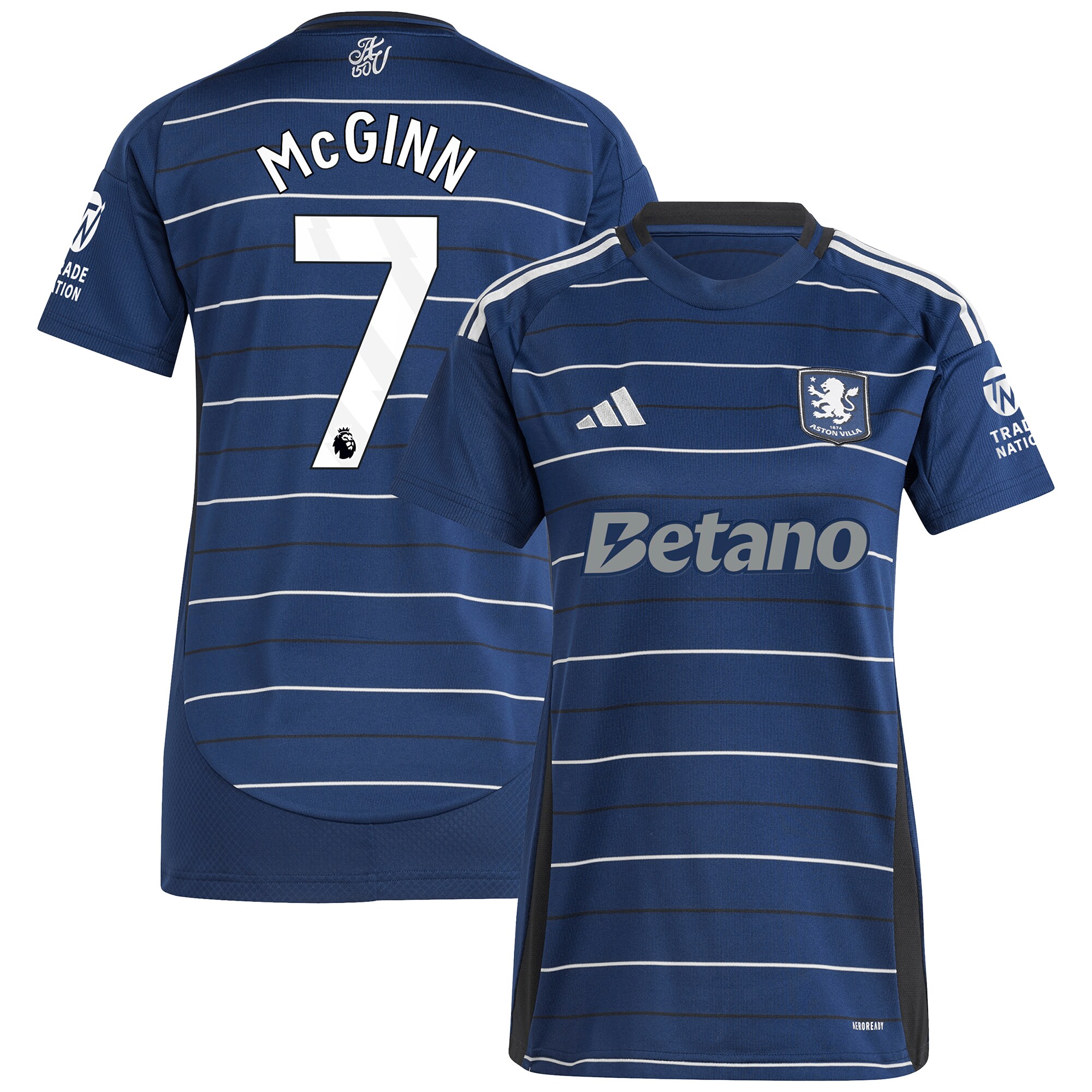 Aston Villa aston villa adidas third shirt 2024-25 – womens with mcginn 7 printing Collection | AVFC Jerseys & Fan Gear