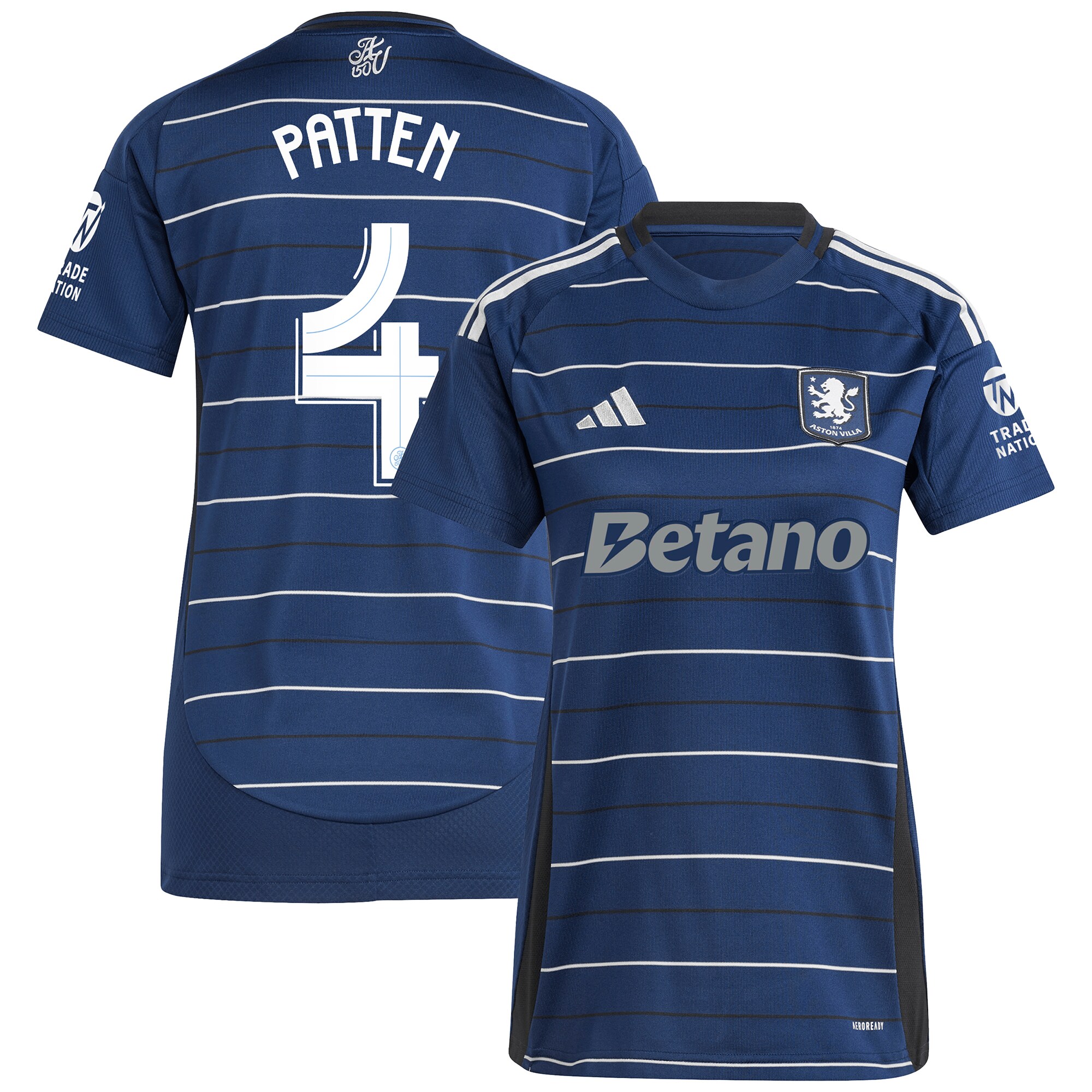 Aston Villa aston villa adidas third shirt 2024-25 – womens with patten 4 cup printing Collection | AVFC Jerseys & Fan Gear