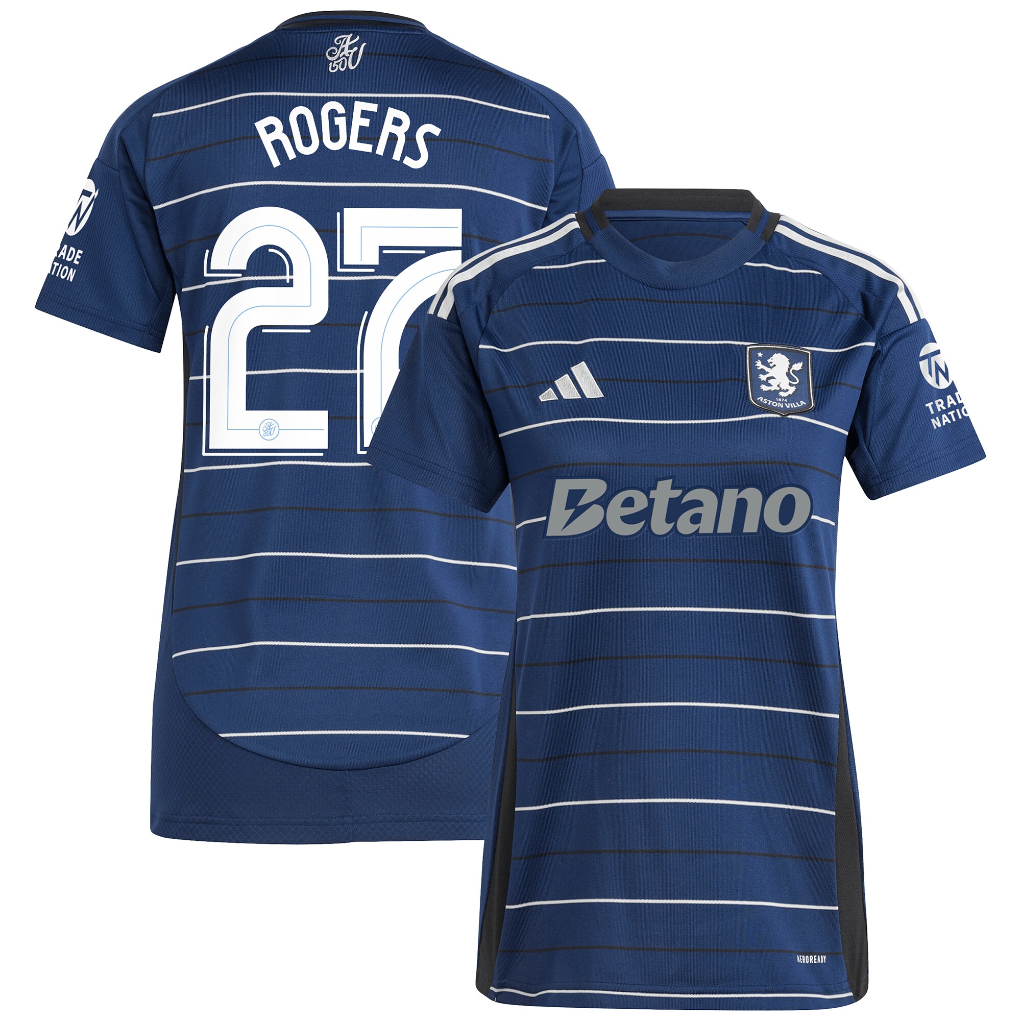 Aston Villa aston villa adidas third shirt 2024-25 – womens with rogers 27 cup printing Collection | AVFC Jerseys & Fan Gear