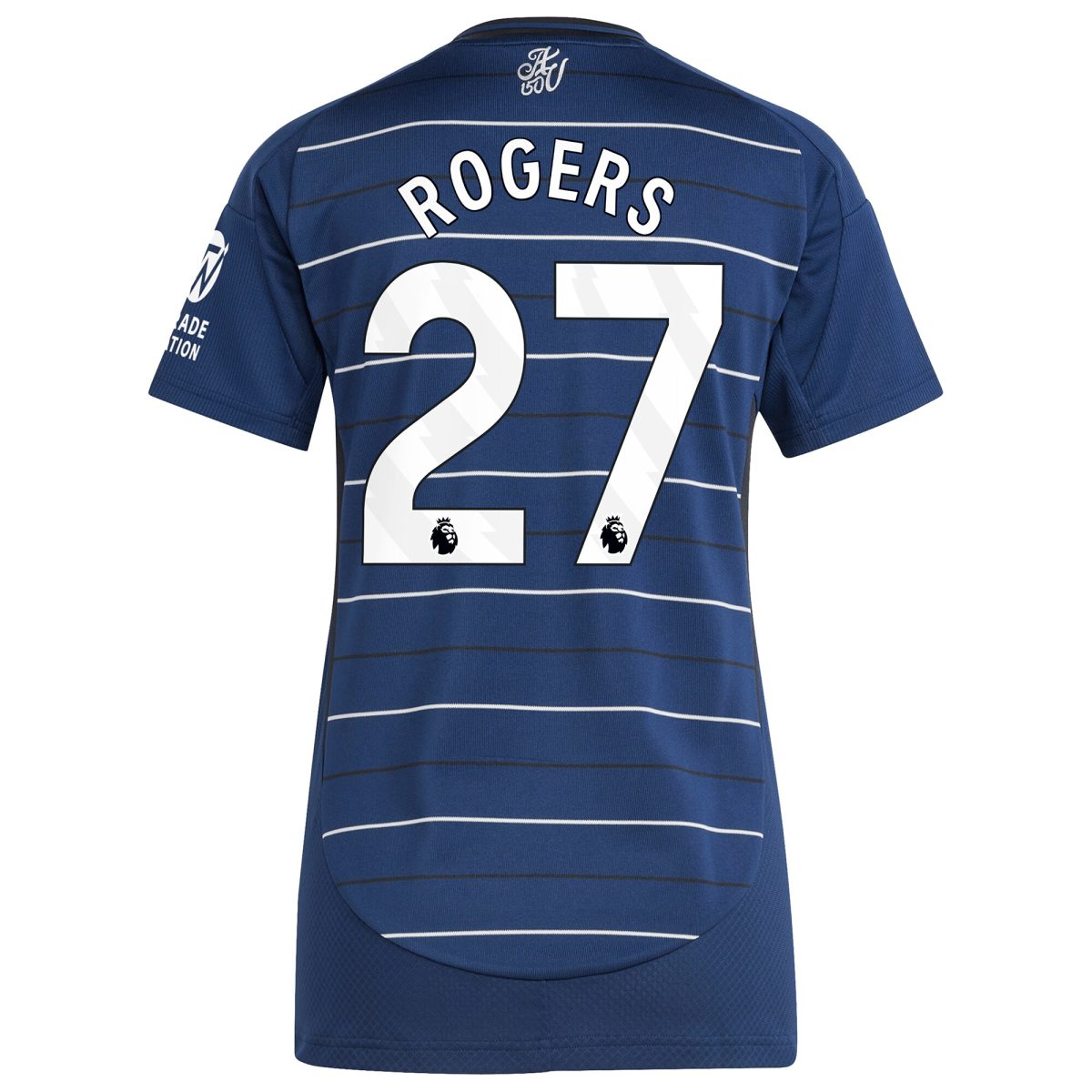Aston Villa aston villa adidas third shirt 2024-25 – womens with rogers 27 printing Collection | AVFC Jerseys & Fan Gear