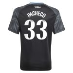 Aston Villa aston villa adidas wsl away shirt 2025-26 – kids with pacheco 33 printing Collection | AVFC Jerseys & Fan Gear