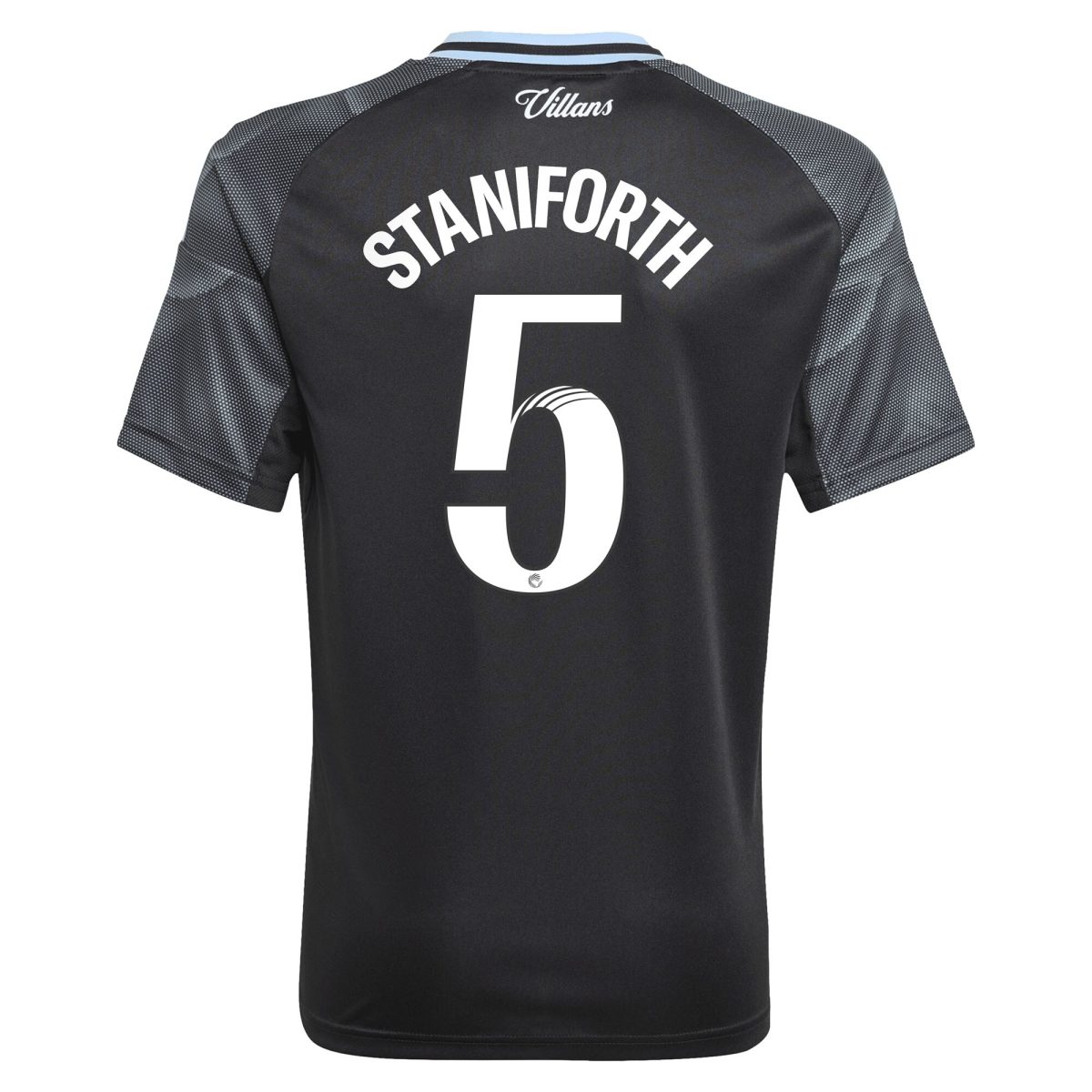 Aston Villa aston villa adidas wsl away shirt 2025-26 – kids with staniforth 5 printing Collection | AVFC Jerseys & Fan Gear
