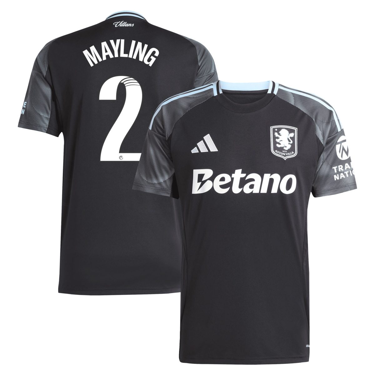 Aston Villa aston villa adidas wsl away shirt 2025-26 with mayling 2 printing Collection | AVFC Jerseys & Fan Gear